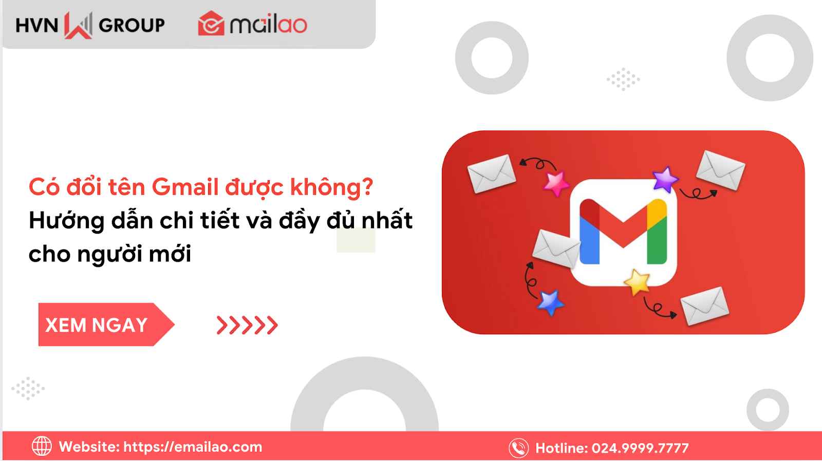 Có đổi tên Gmail được không? Hướng dẫn chi tiết cho người mới
