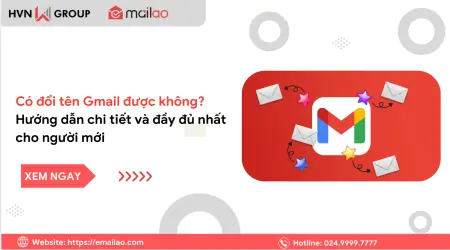 Có đổi tên Gmail được không? Hướng dẫn chi tiết cho người mới