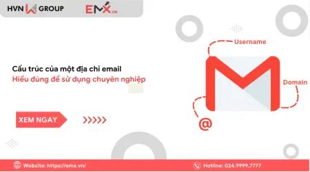 Cấu trúc của một địa chỉ Email là gì? Giải thích dễ hiểu 2025