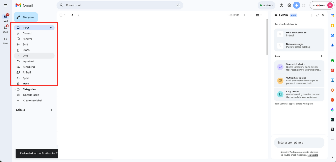Hướng dẫn cách lấy mã OTP Momo bằng Gmail