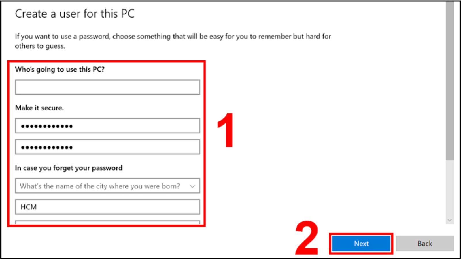 Cách tạo tài khoản Microsoft trên máy tính Windows 10/11