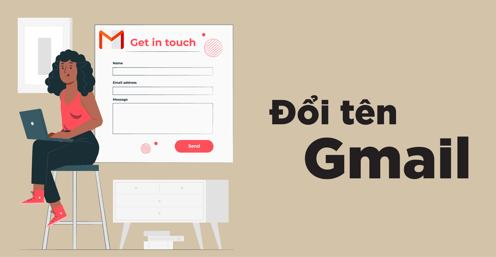 có đổi tên gmail được không