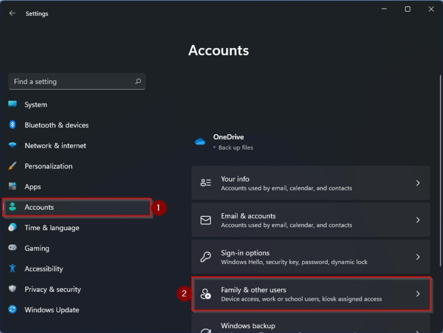 Cách tạo tài khoản Microsoft mới bằng Window 11